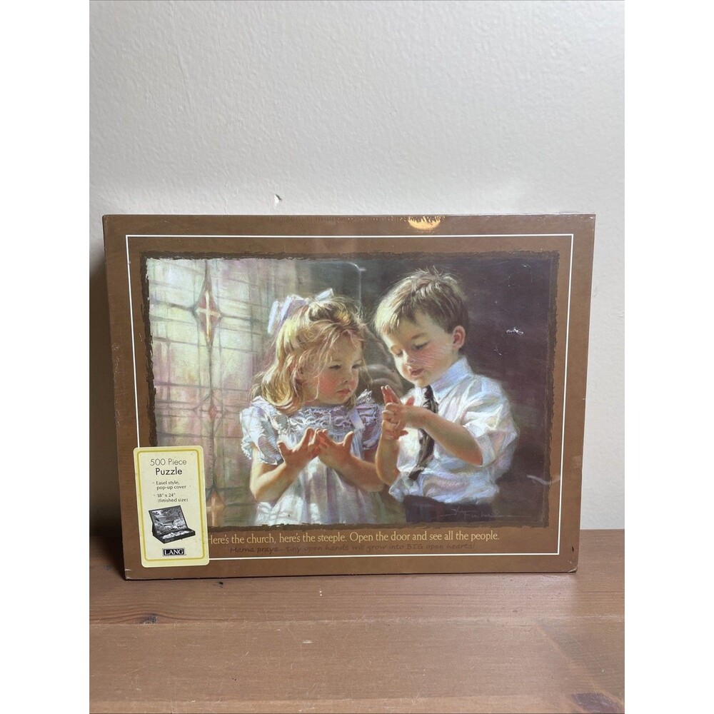 “Here’s The Church” Jigsaw Puzzle Unopened 500 Piece